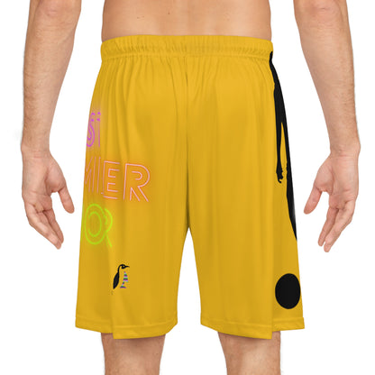 Basketball Shorts: Soccer Yellow