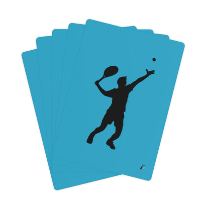 Poker Cards: Tennis Turquoise