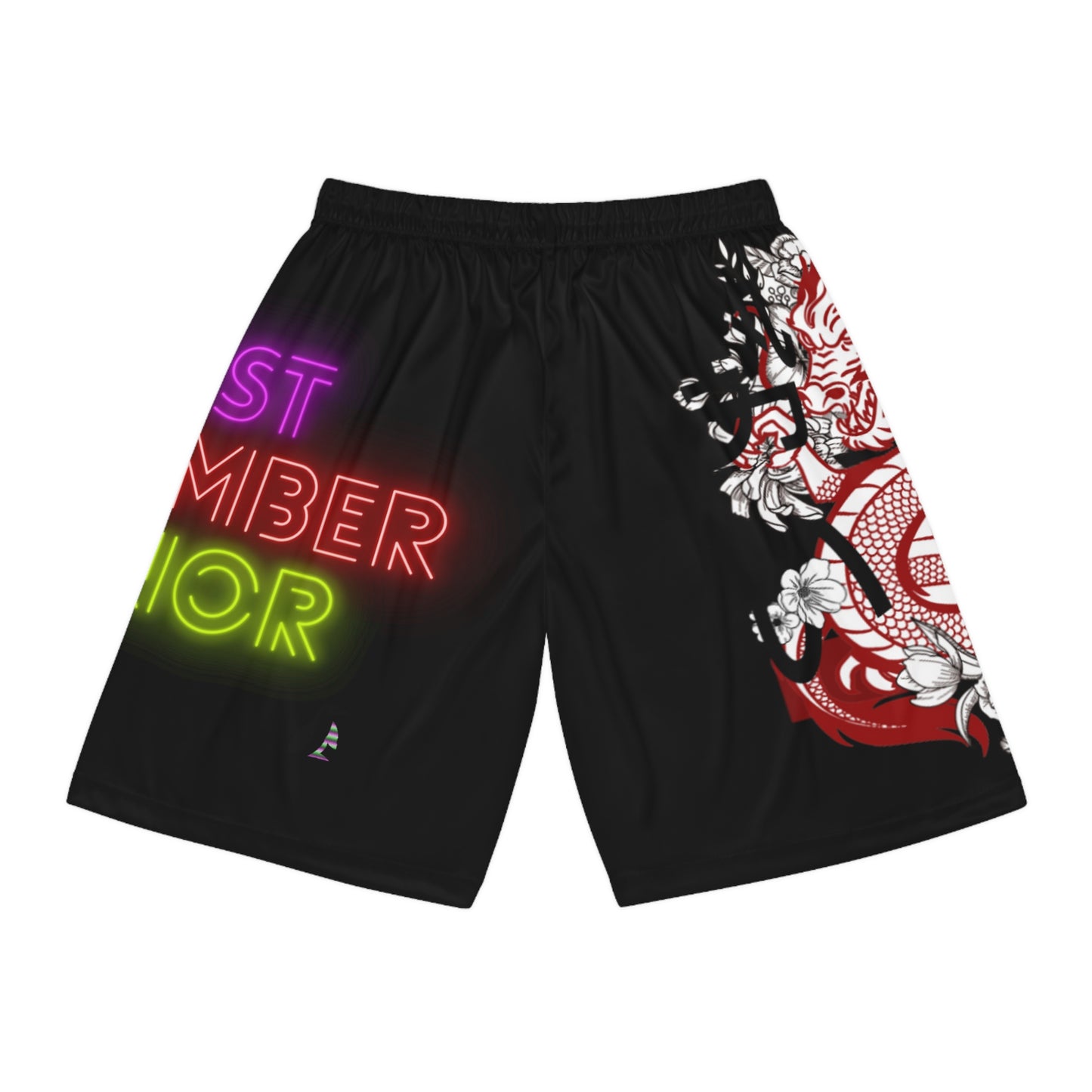 Basketball Shorts: Dragons Black