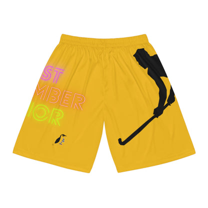 Basketball Shorts: Hockey Yellow