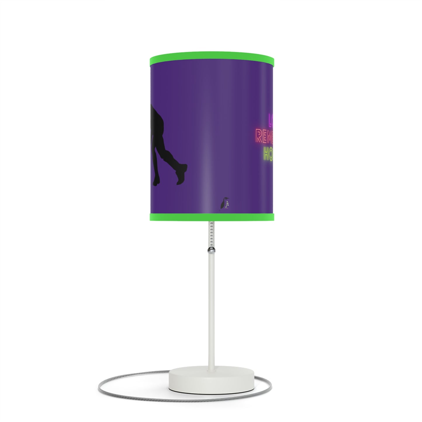 Lamp on a Stand, US|CA plug: Hockey Purple