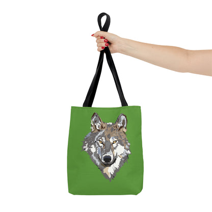 Tote Bag: Wolves Green