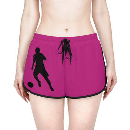 Women's Relaxed Shorts: Soccer Pink