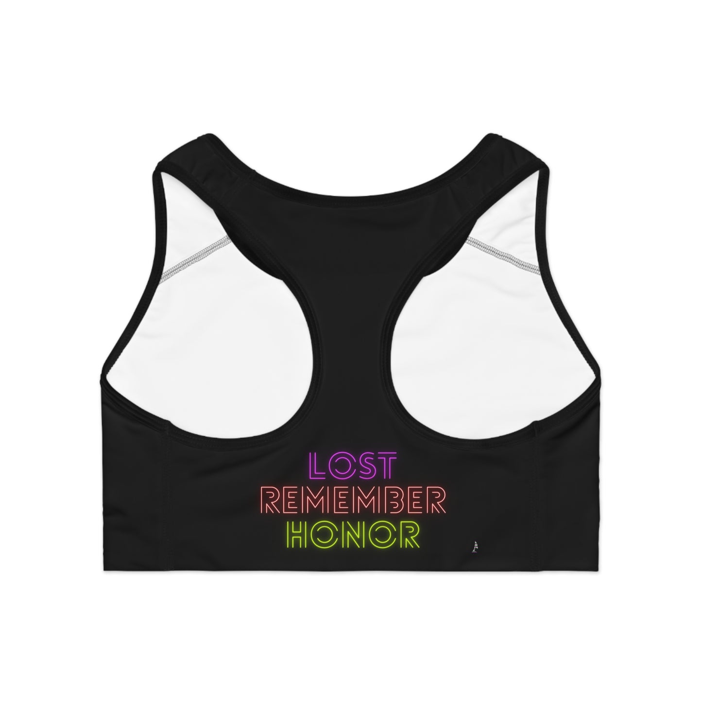 Sports Bra: Volleyball Black