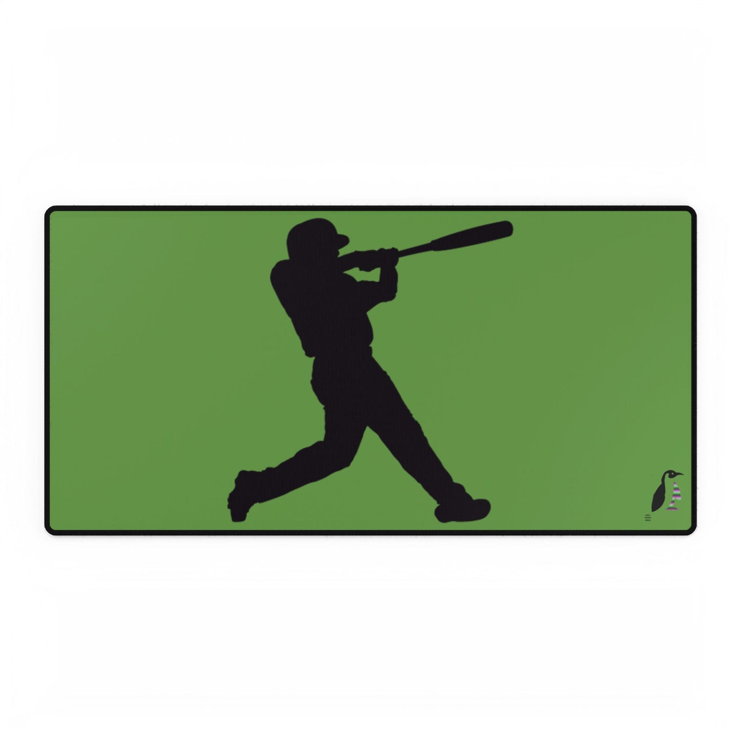 Desk Mats: Baseball Green