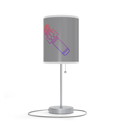 Lamp on a Stand, US|CA plug: Music Grey