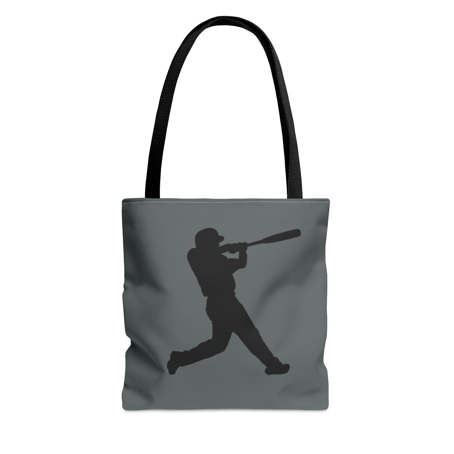 Tote Bag: Baseball Dark Grey