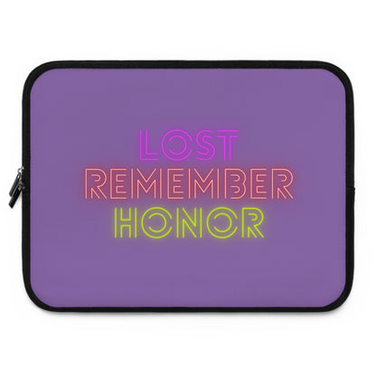 Laptop Sleeve: Lost Remember Honor Lite Purple