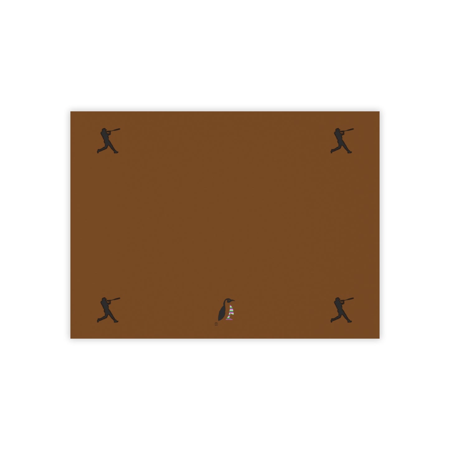 Post-it® Note Pads: Baseball Brown