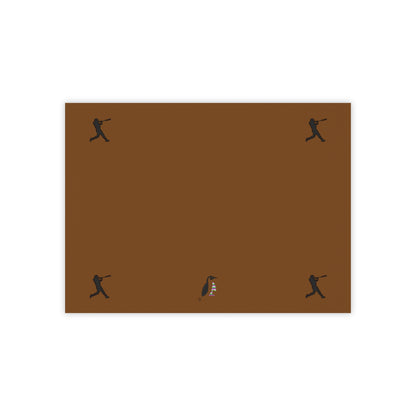 Post-it® Note Pads: Baseball Brown