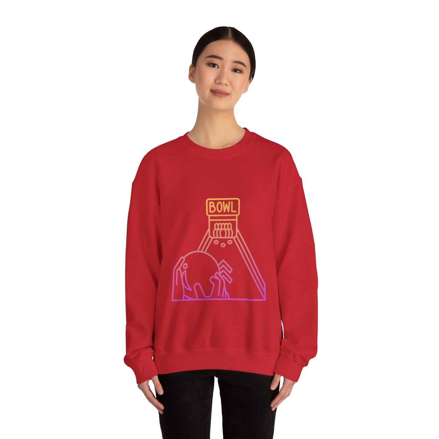 Heavy Blend™ Crewneck Sweatshirt: Bowling #2