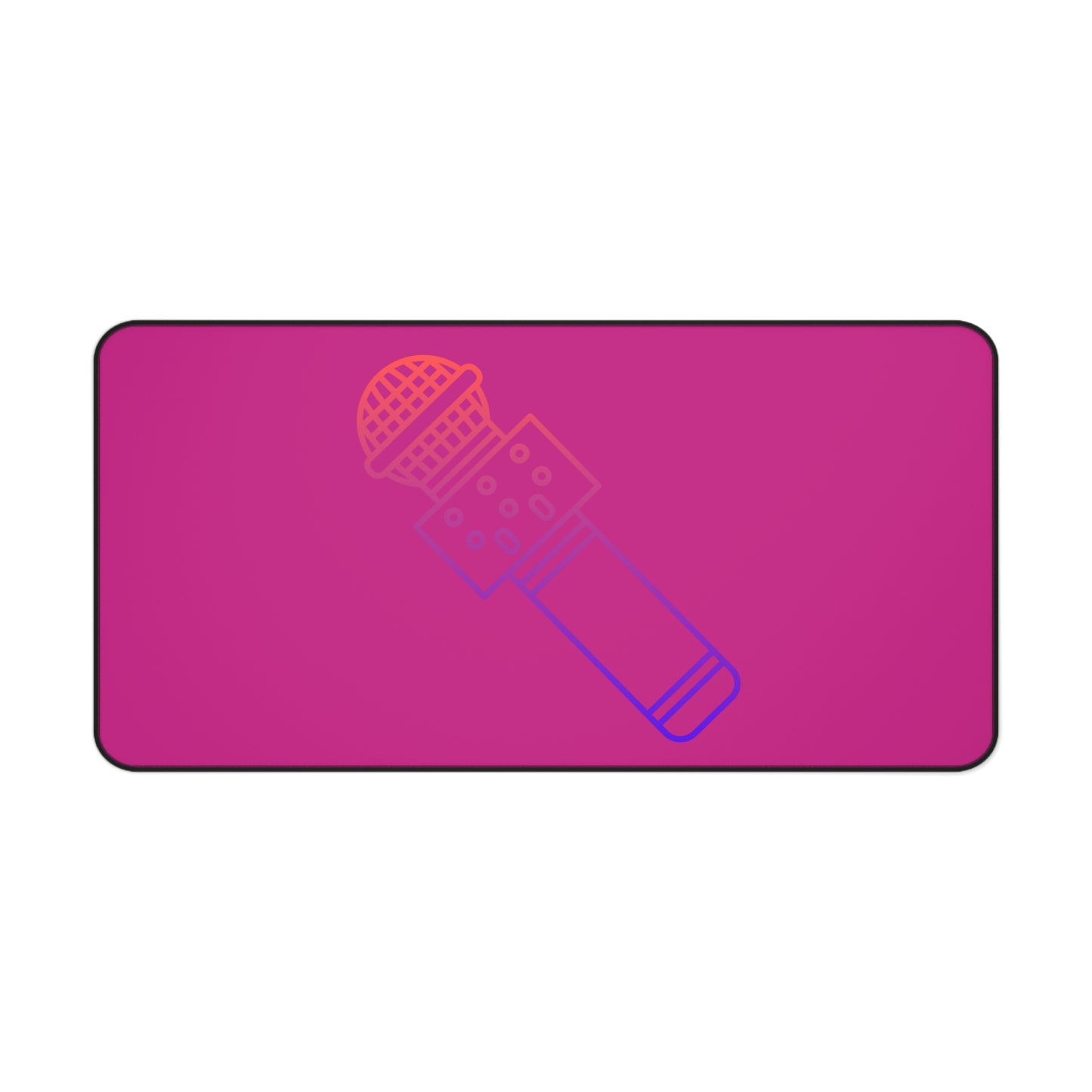 Desk Mat: Music Pink