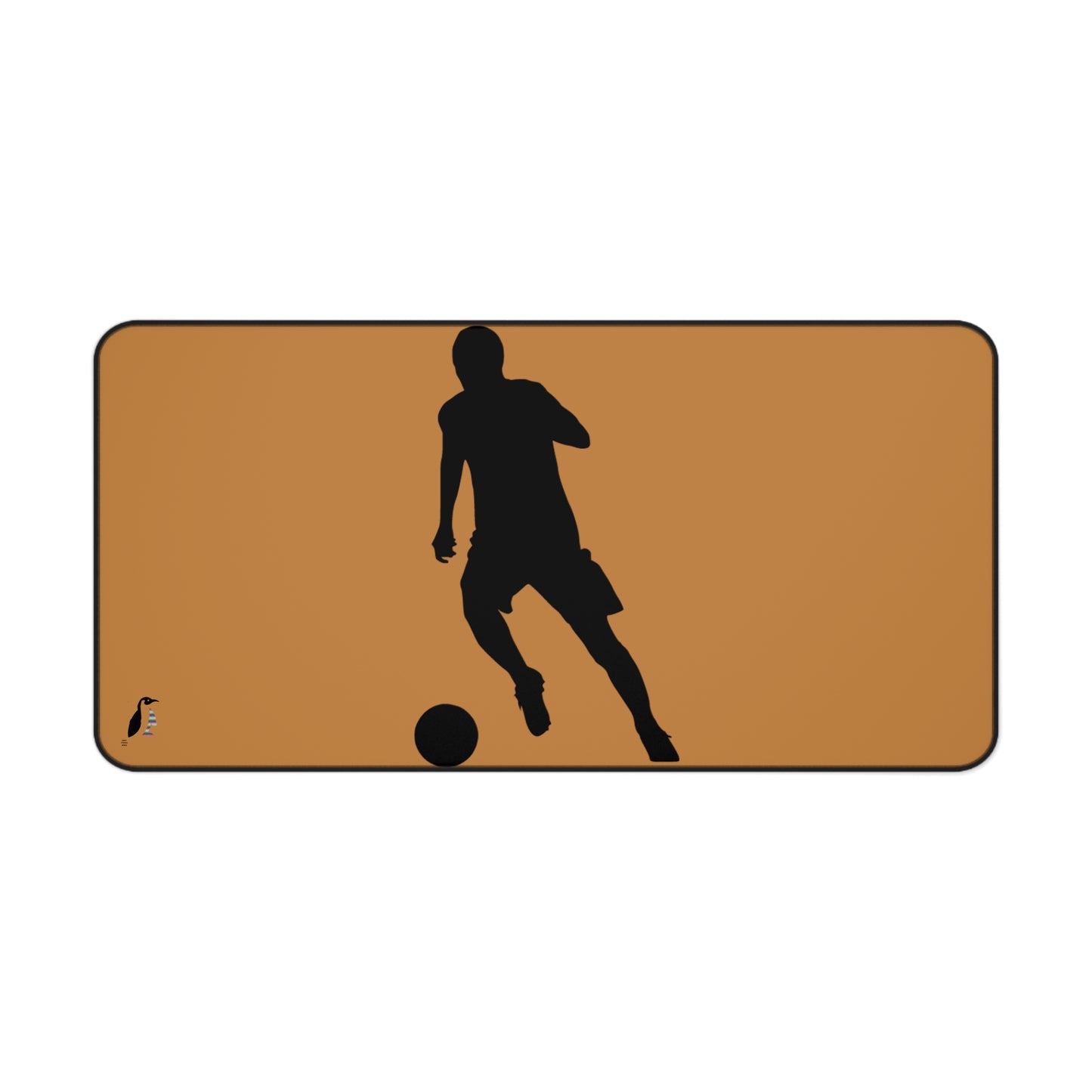 Desk Mat: Soccer Lite Brown