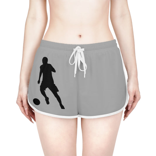 Women's Relaxed Shorts: Soccer Lite Grey