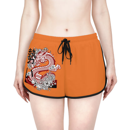 Women's Relaxed Shorts: Dragons Crusta