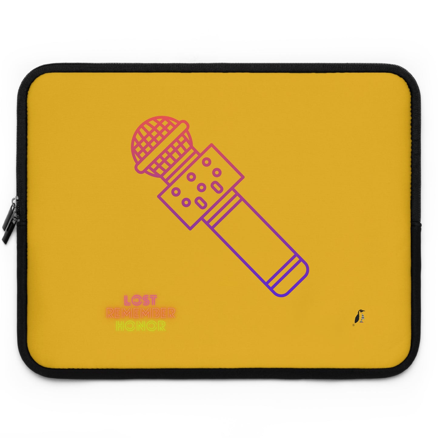 Laptop Sleeve: Music Yellow