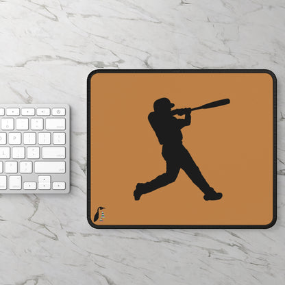 Gaming Mouse Pad: Baseball Lite Brown