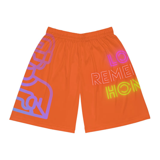 Basketball Shorts: Gaming Orange