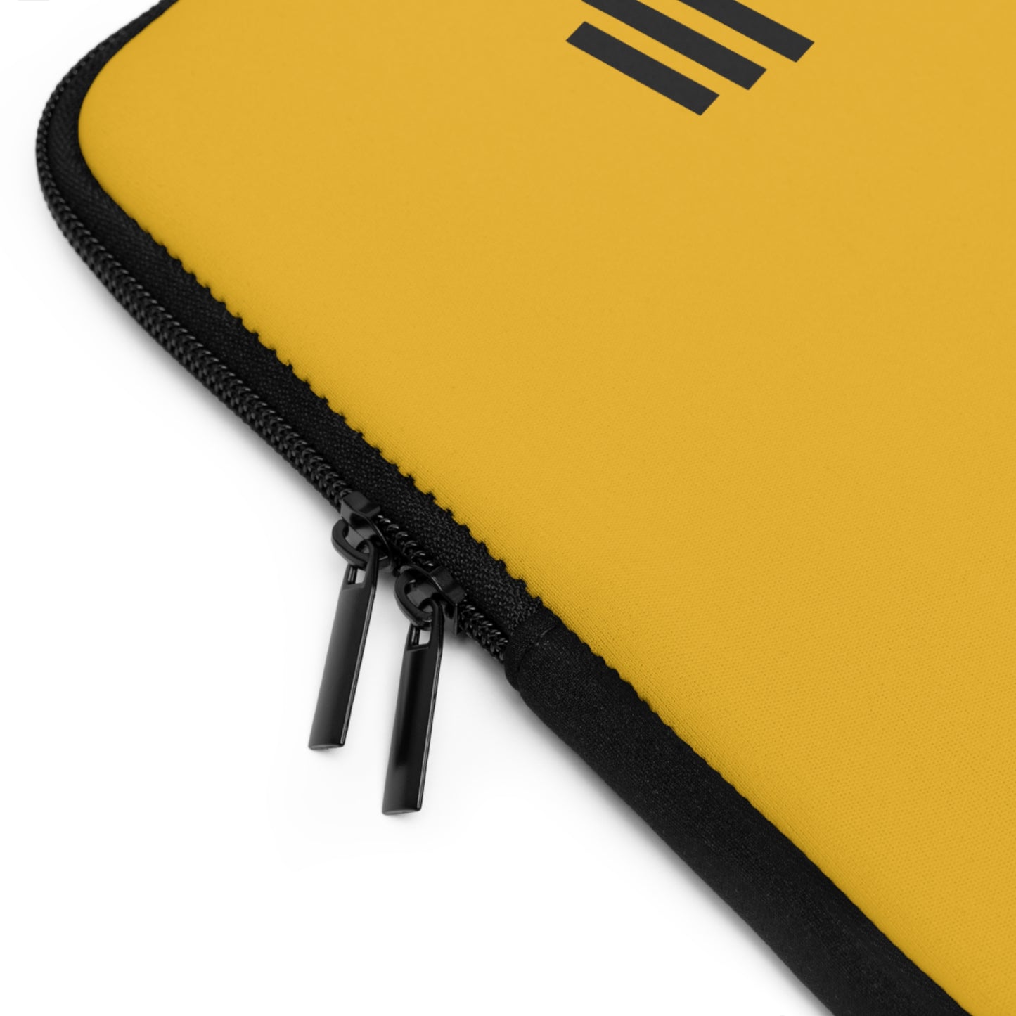 Laptop Sleeve: Weightlifting Yellow