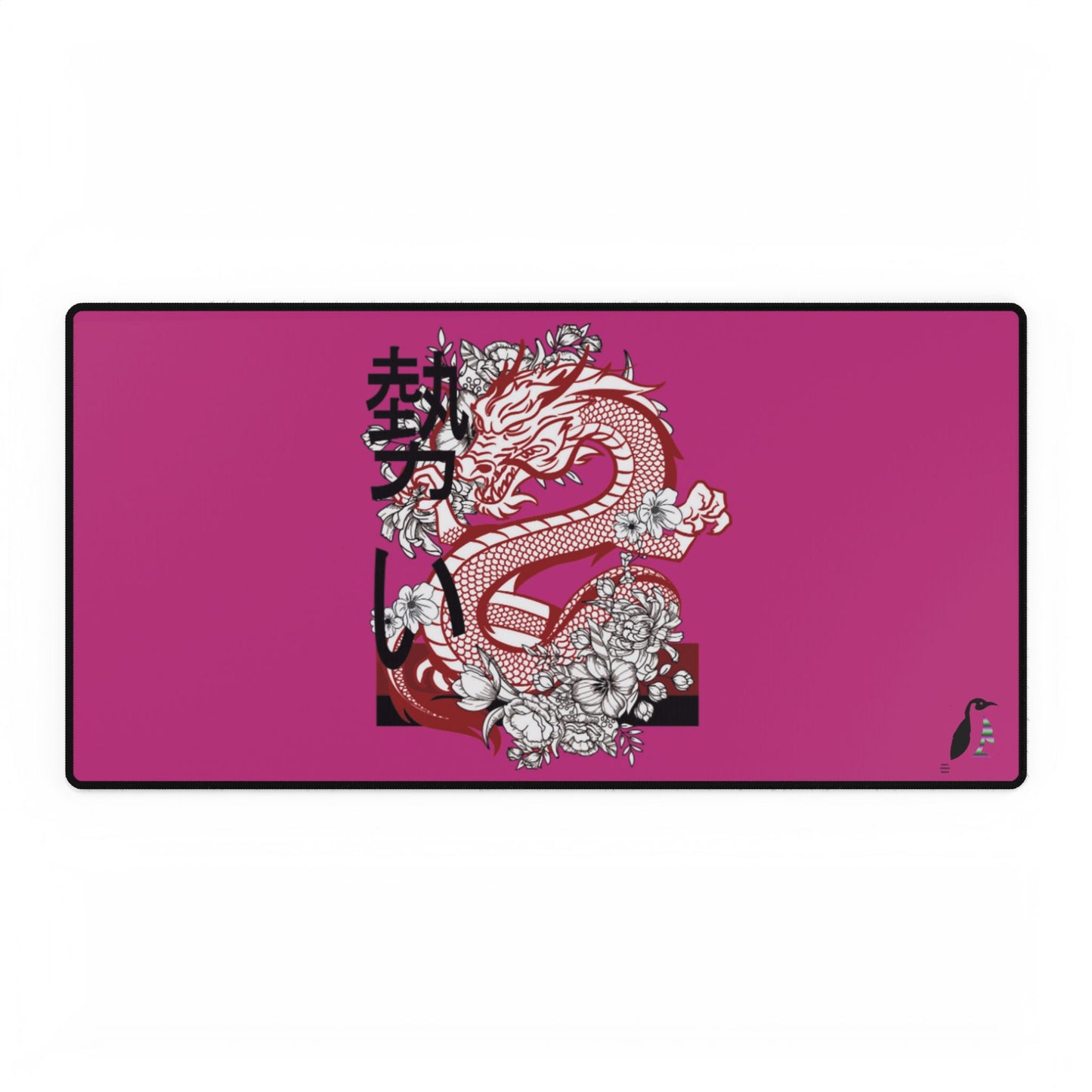 Desk Mats: Dragons Pink