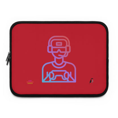 Laptop Sleeve: Gaming Dark Red