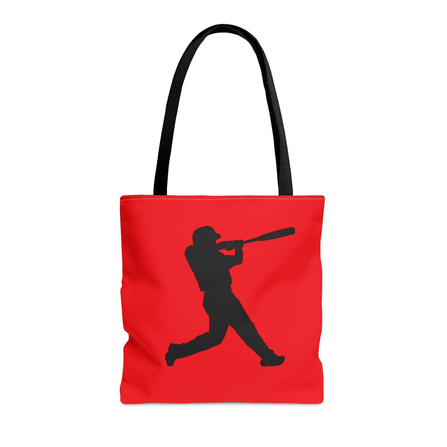 Tote Bag: Baseball Red