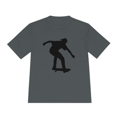 Moisture Wicking Tee: Skateboarding #1