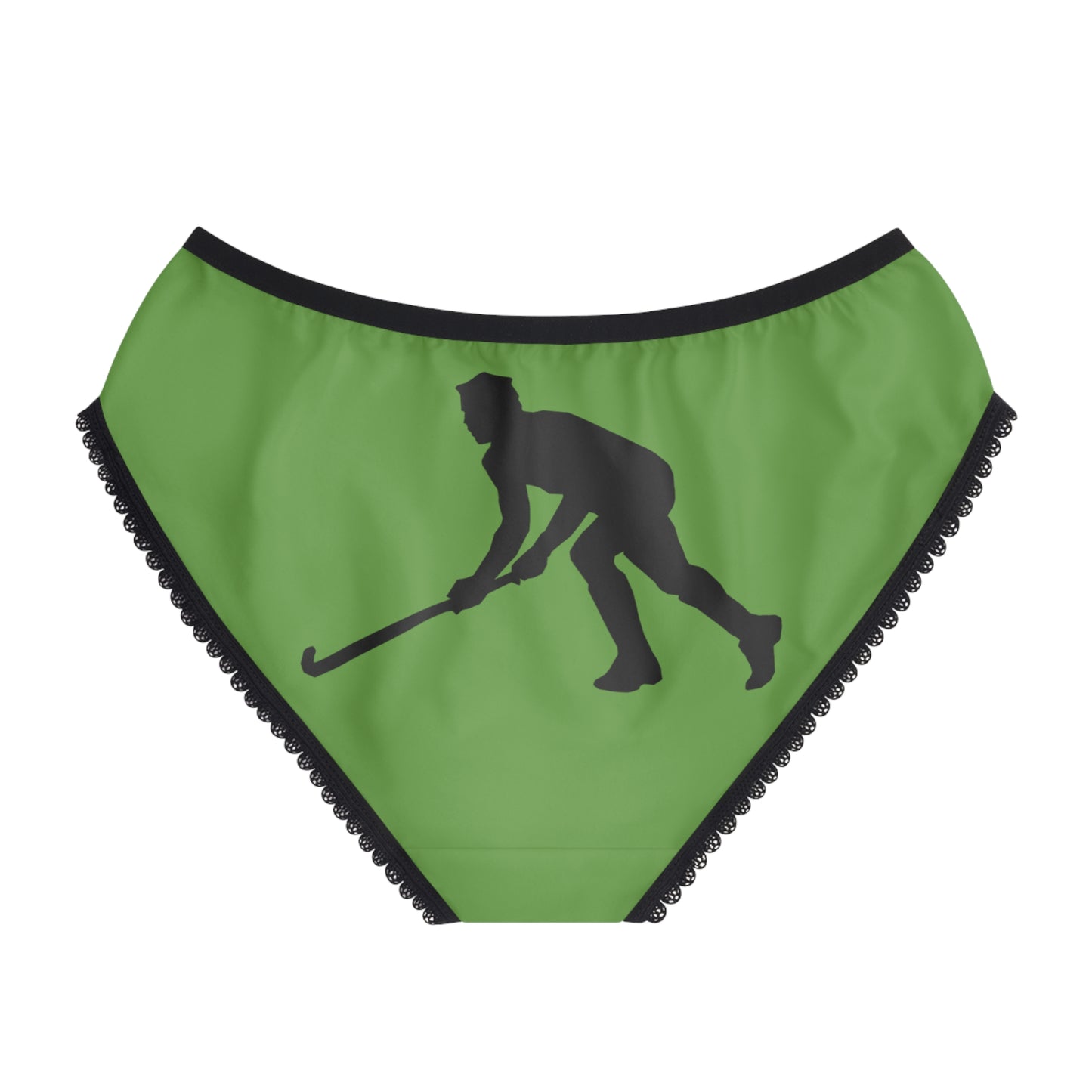 Women's Briefs: Hockey Green