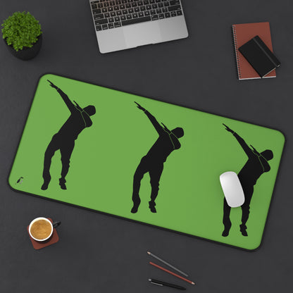 Desk Mat: Dance Green