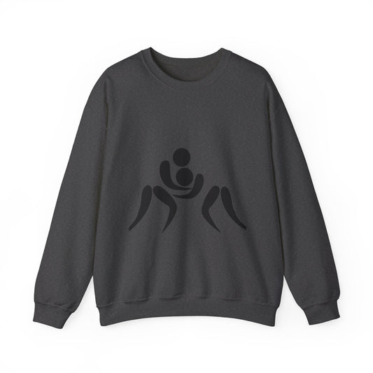 Heavy Blend™ Crewneck Sweatshirt: Wrestling #2 