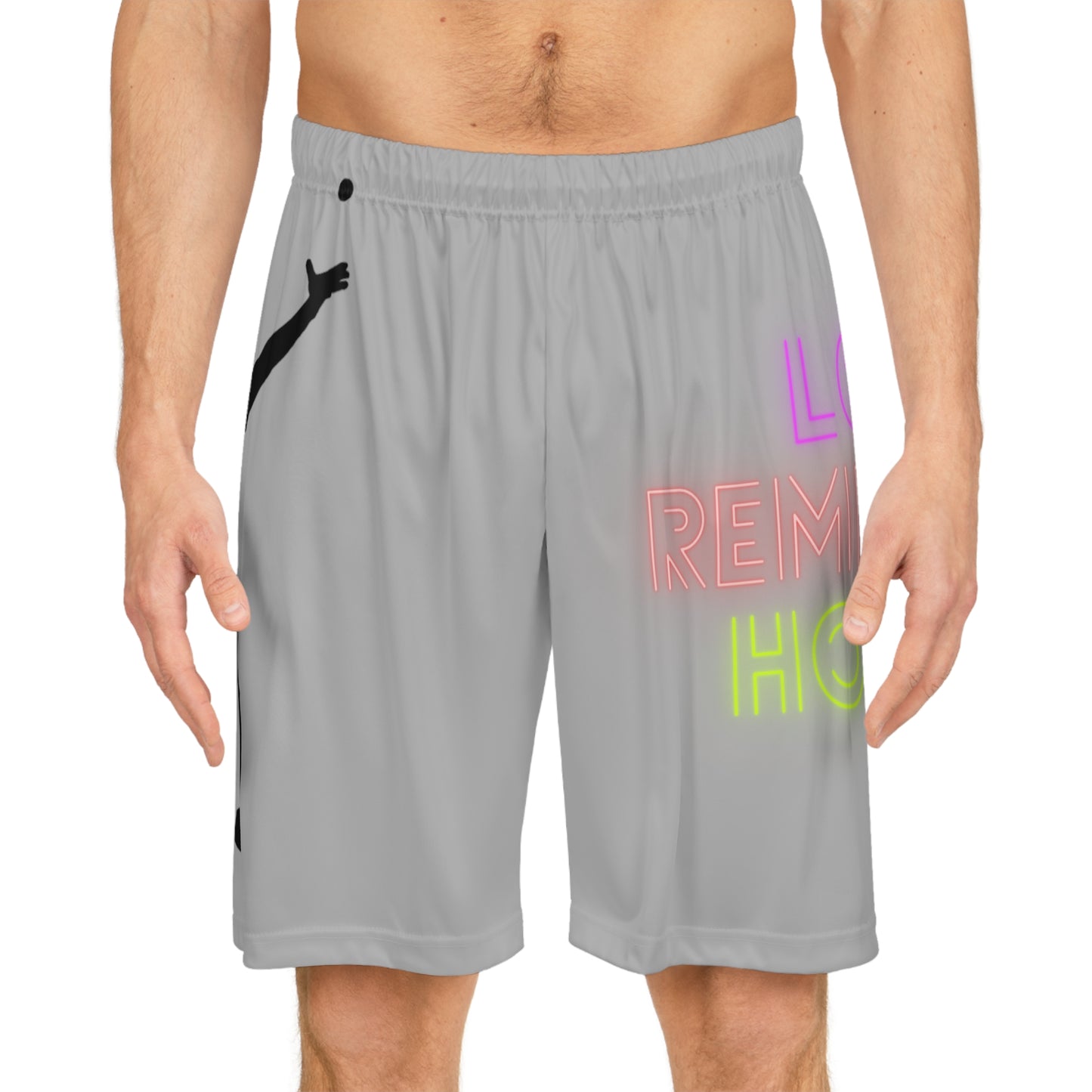 Basketball Shorts: Tennis Lite Grey