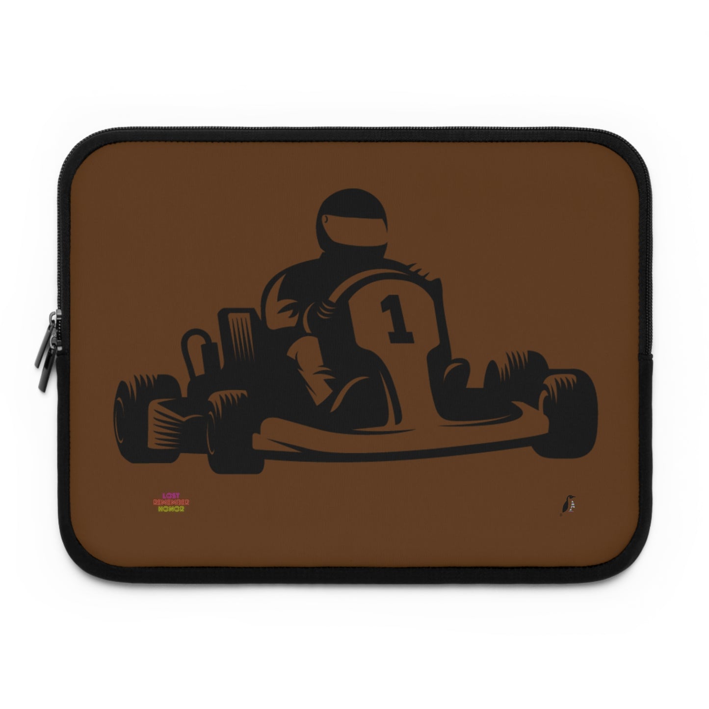 Laptop Sleeve: Racing Brown