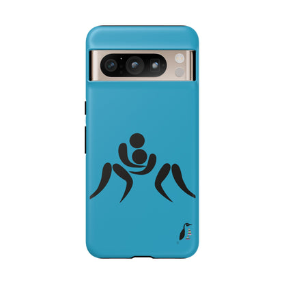Tough Cases (for Samsung & Google): Wrestling Turquoise