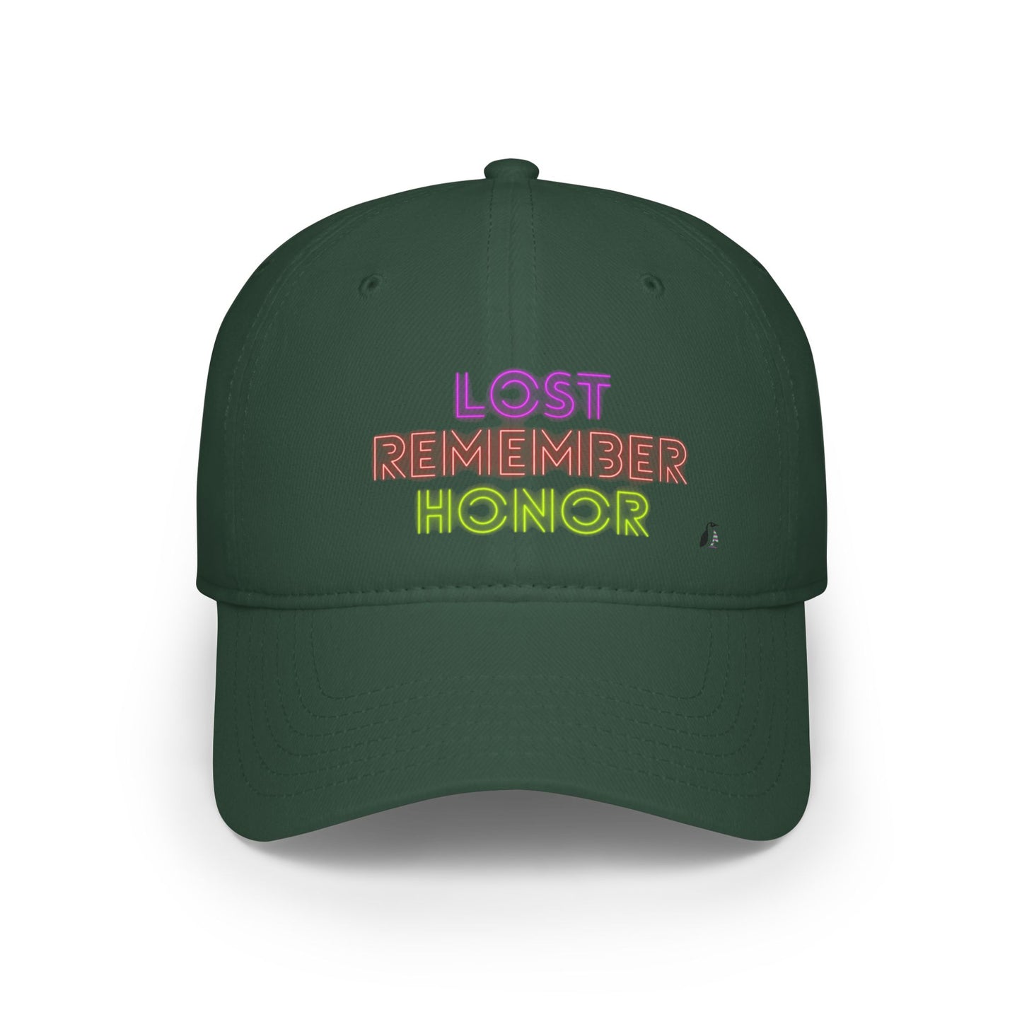 Low Profile Baseball Cap: Lost Remember Honor