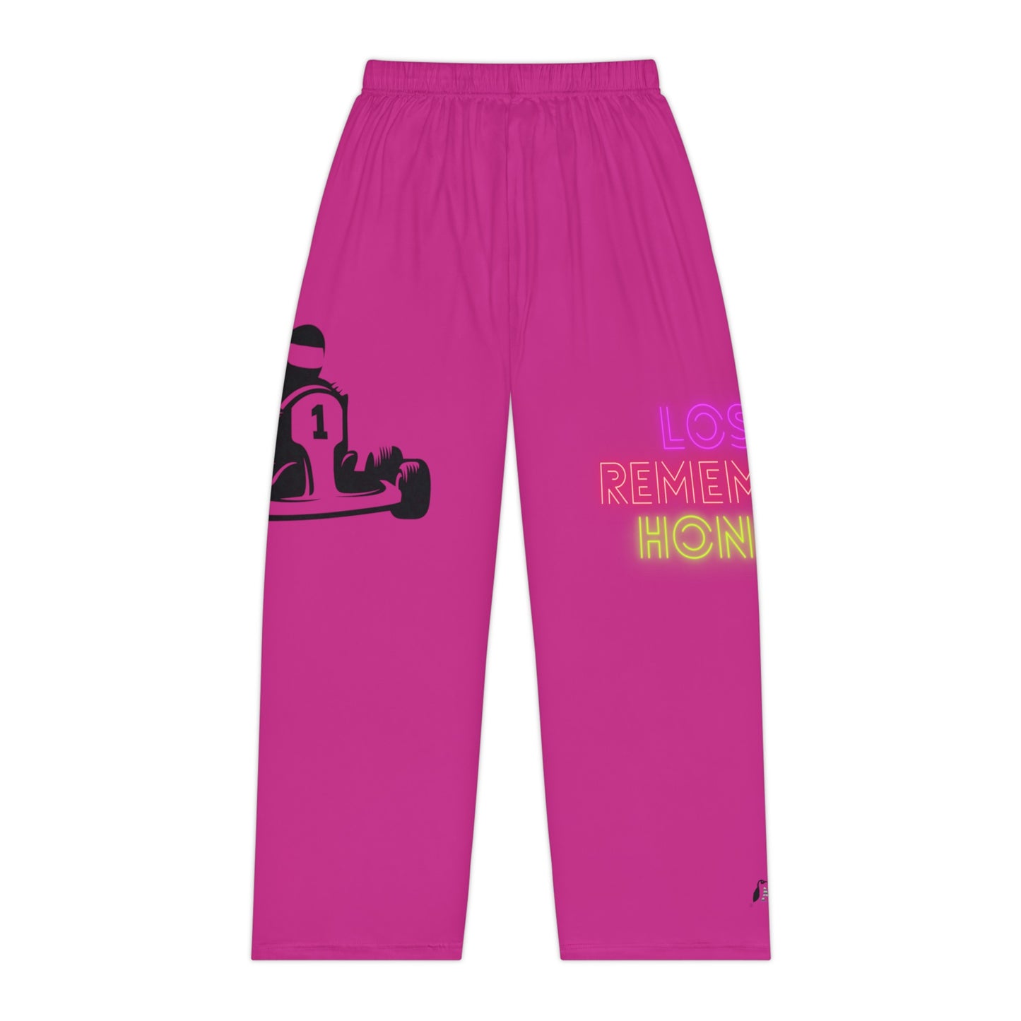 Women's Pajama Pants: Racing Pink