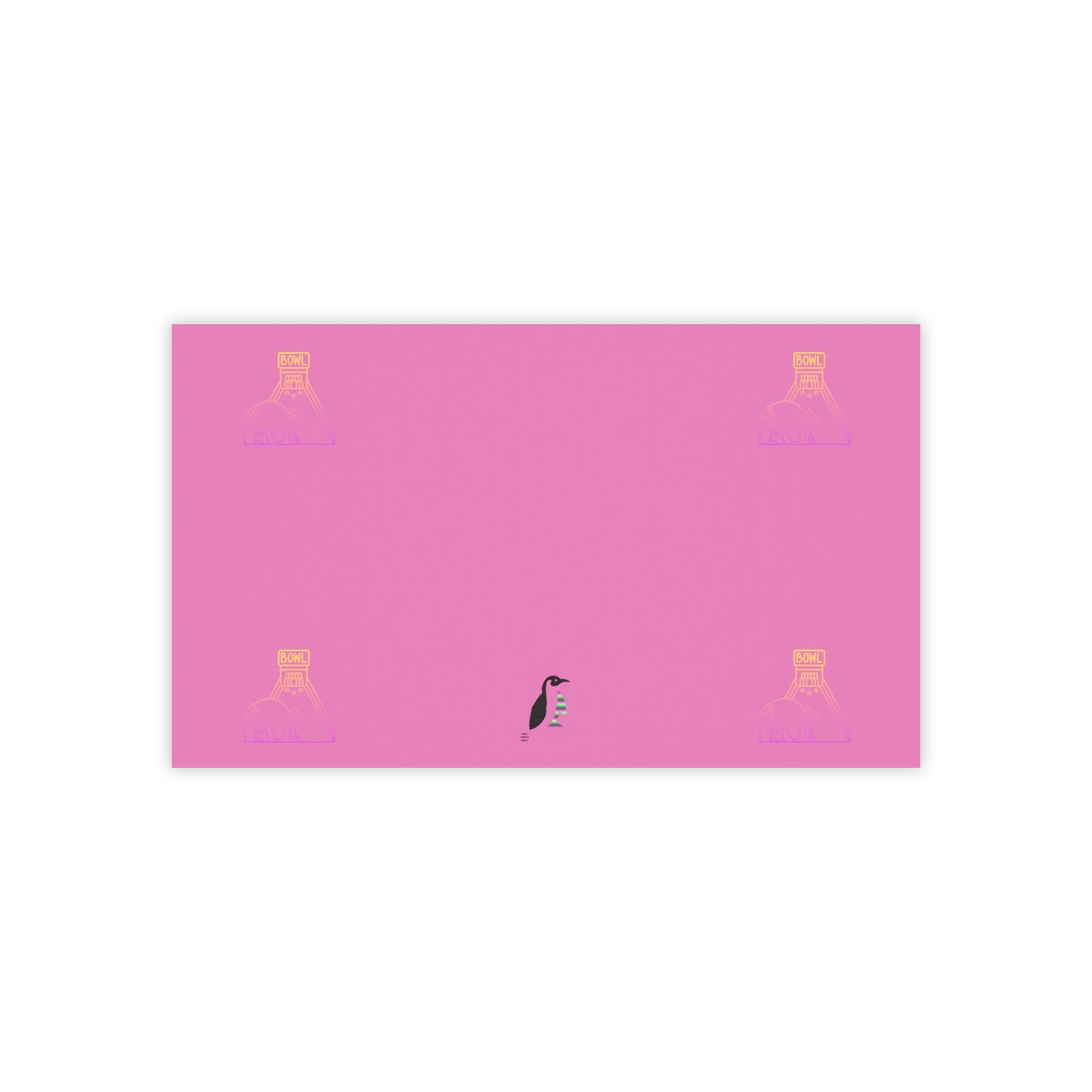 Post-it® Note Pads: Bowling Lite Pink