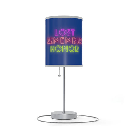 Lamp on a Stand, US|CA plug: Music Dark Blue