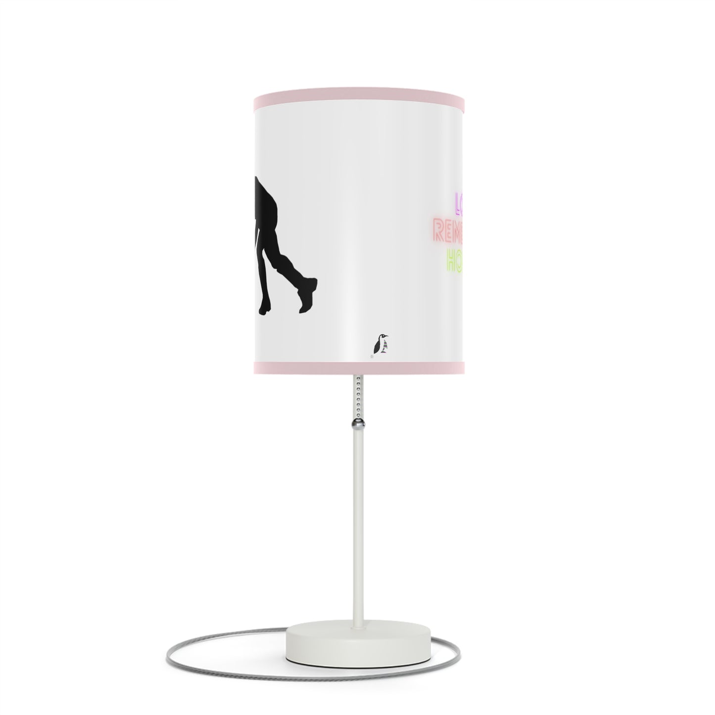 Lamp on a Stand, US|CA plug: Hockey White 