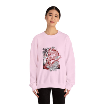 Heavy Blend™ Crewneck Sweatshirt: Dragons #2 