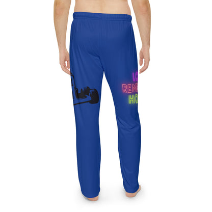 Men's Pajama Pants: Racing Dark Blue