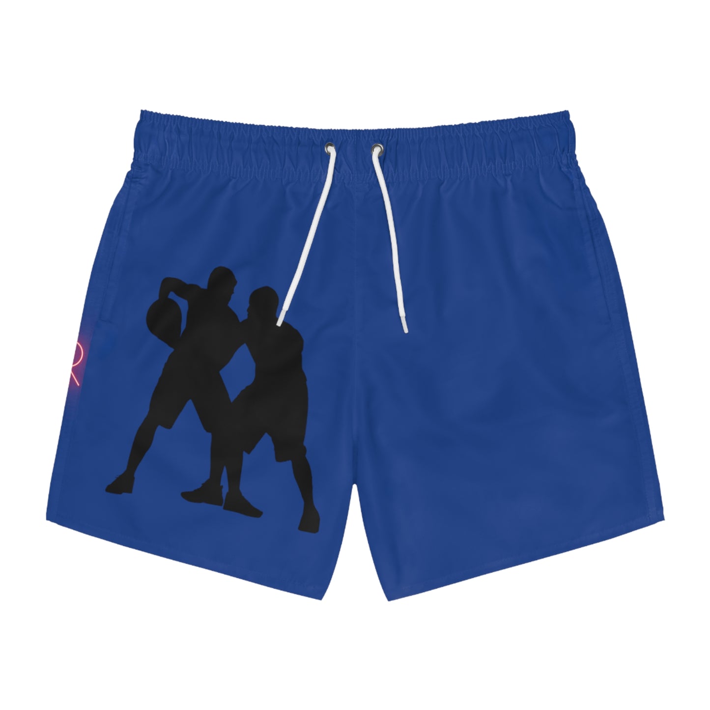 Swim Trunks: Basketball Dark Blue