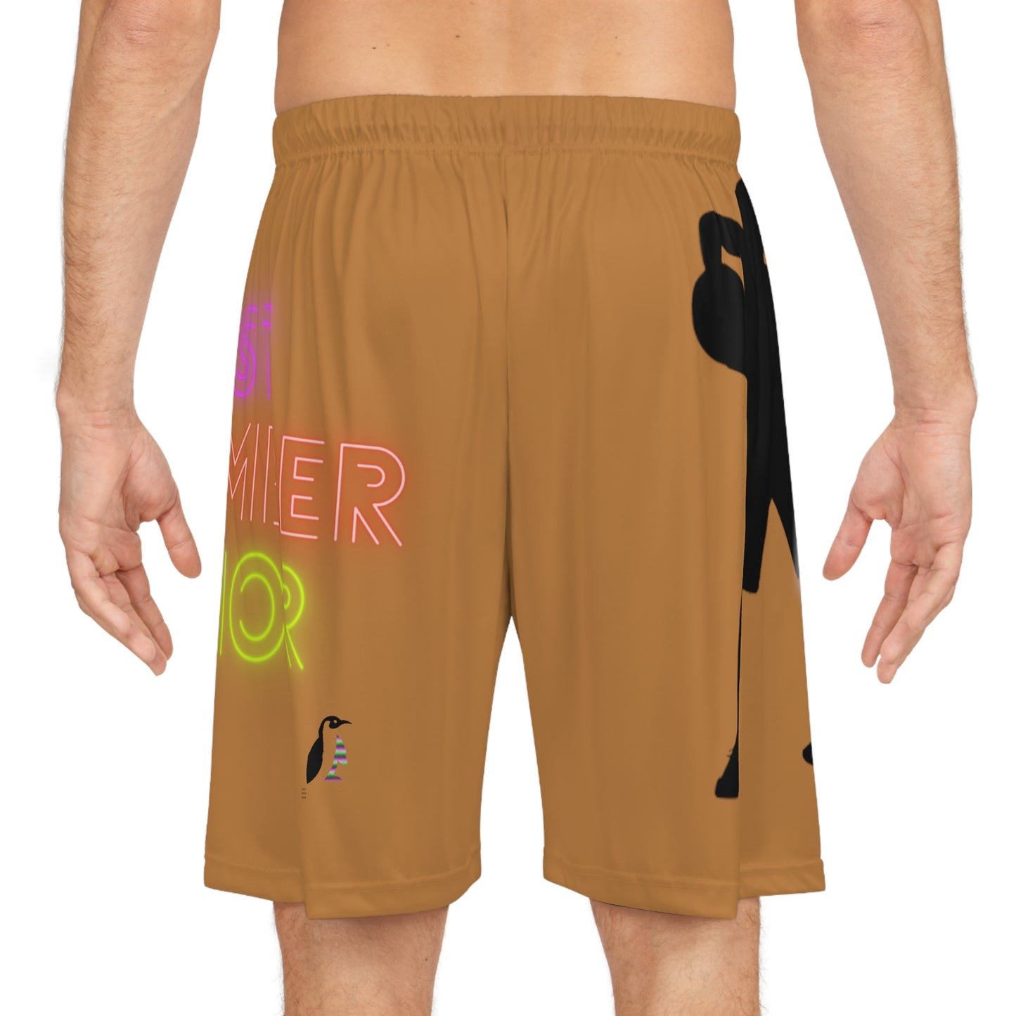 Basketball Shorts: Basketball Lite Brown 