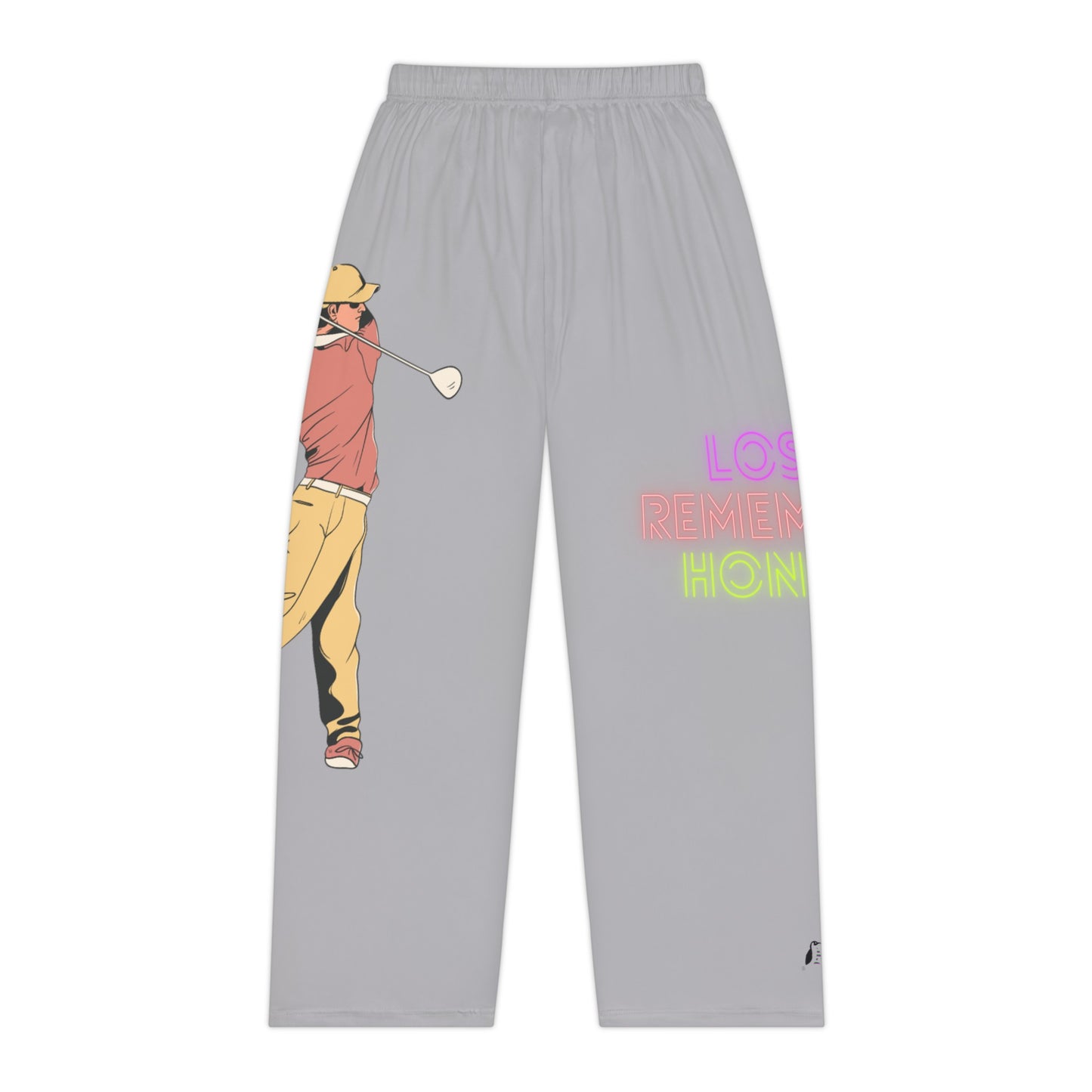 Pambabaeng Pajama Pants: Golf Lite Gray