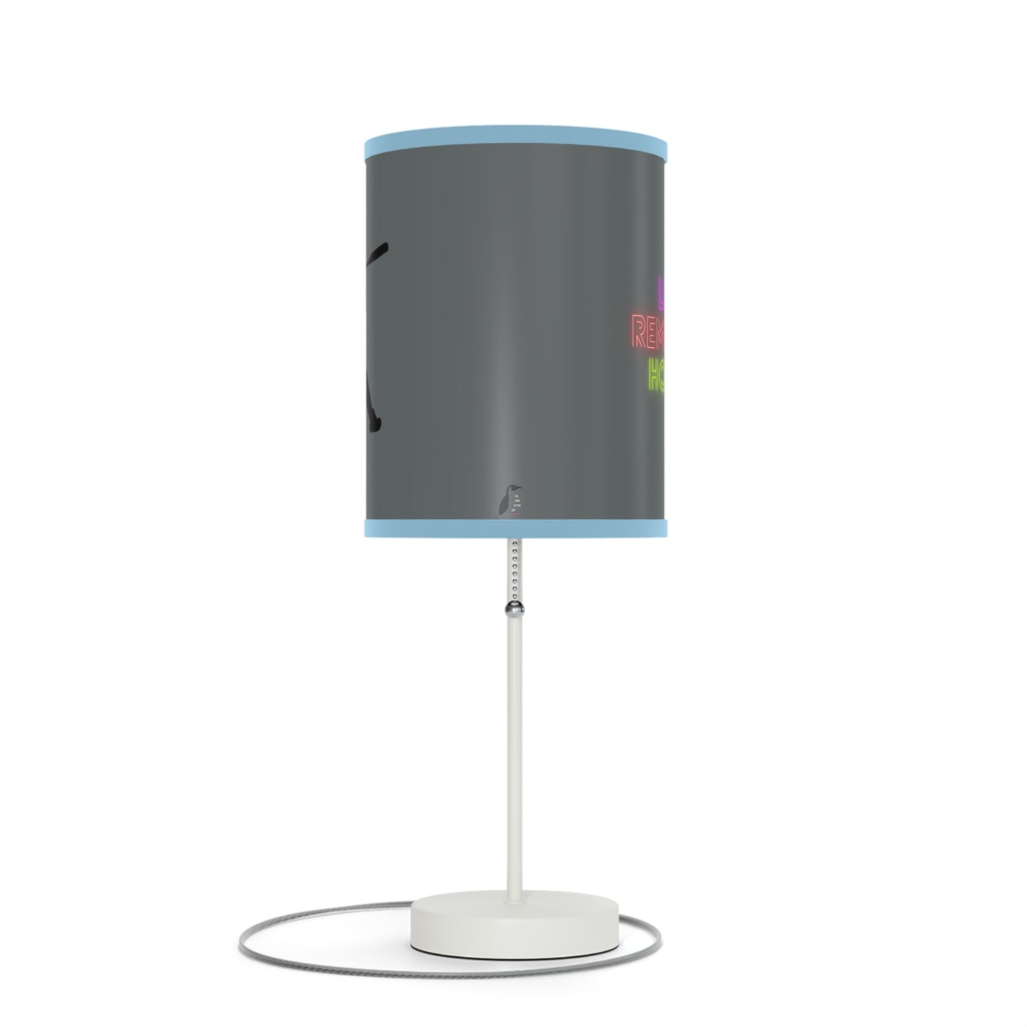 Lamp on a Stand, US|CA plug: Baseball Dark Grey