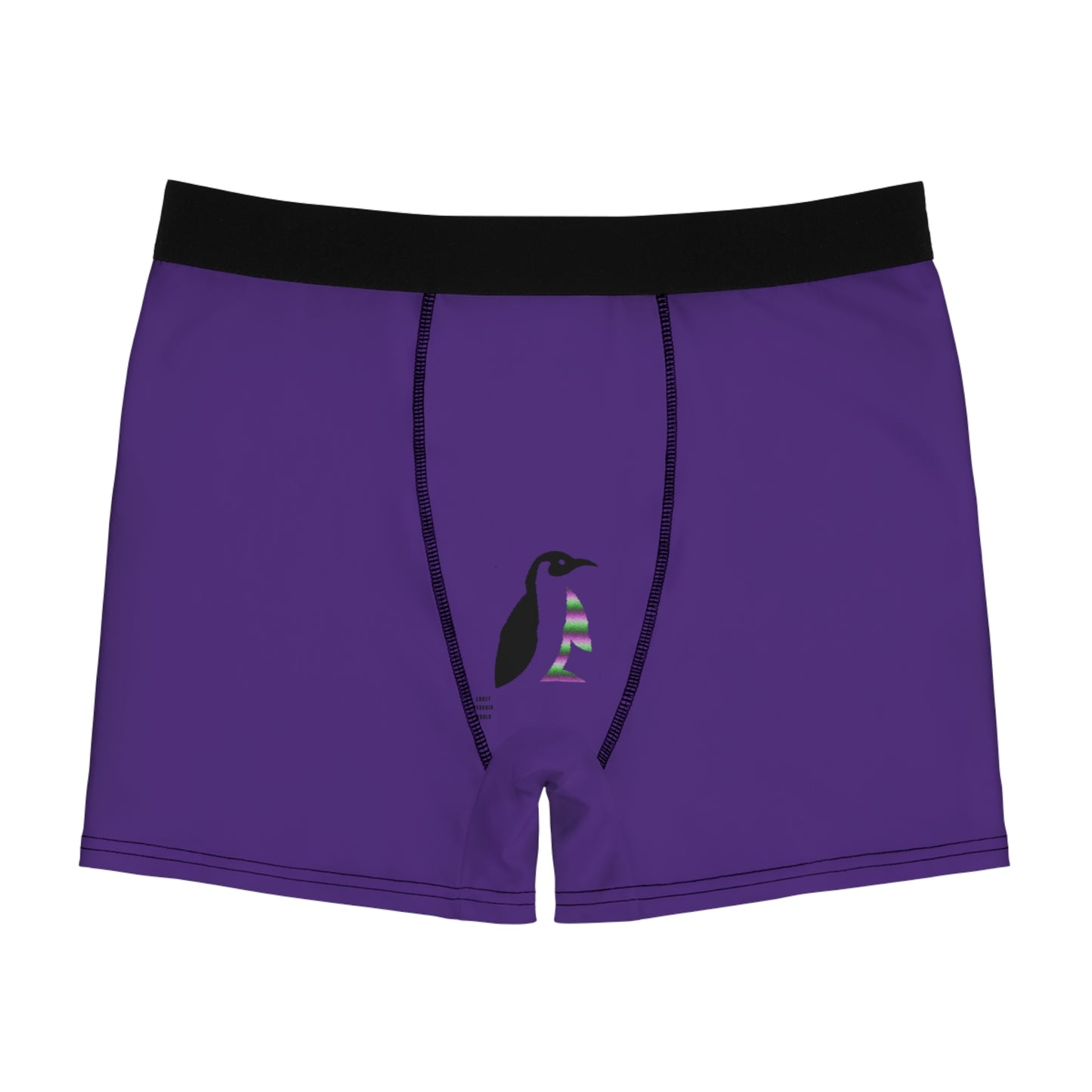 Men's Boxer Briefs: Music Purple