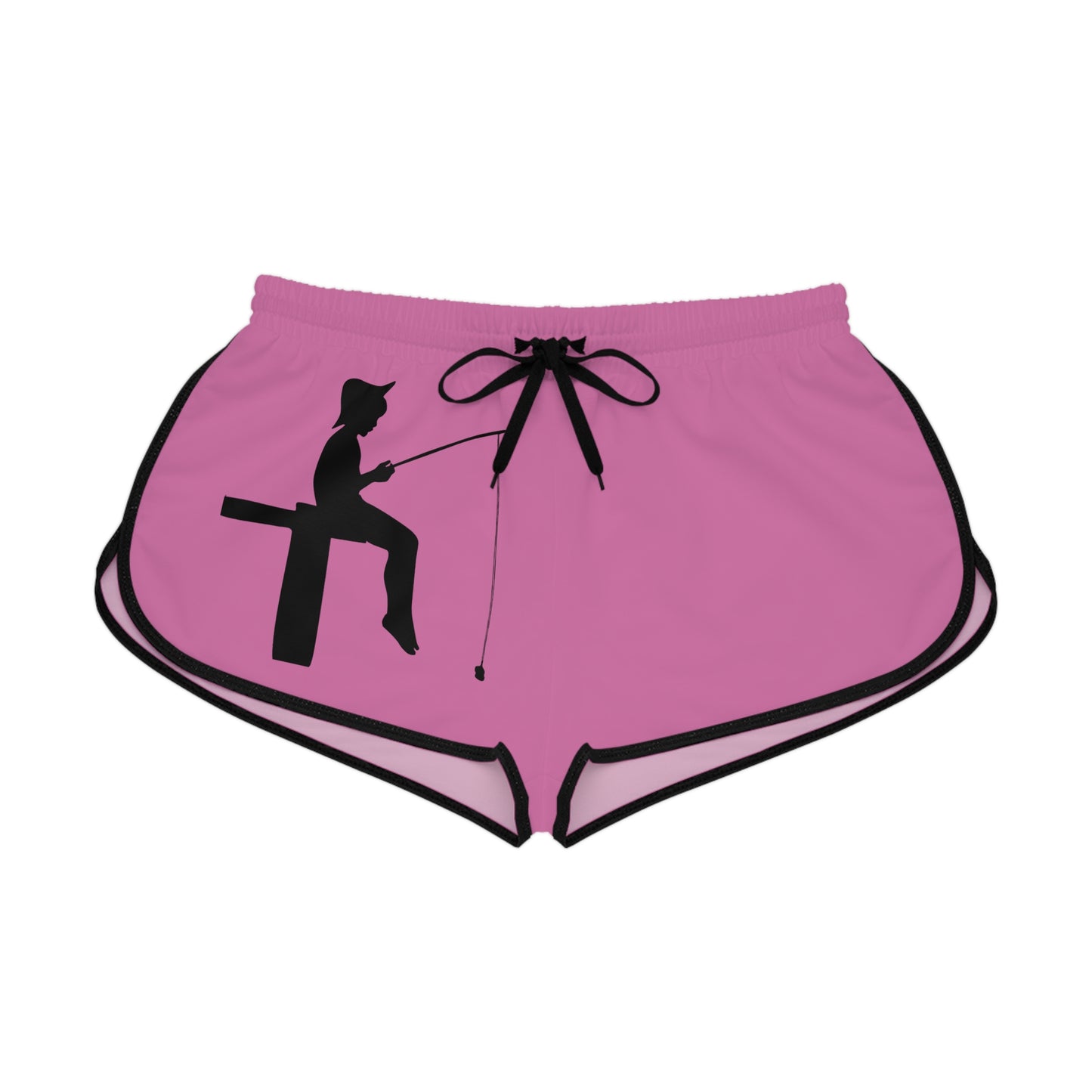 Women's Relaxed Shorts: Fishing Lite Pink