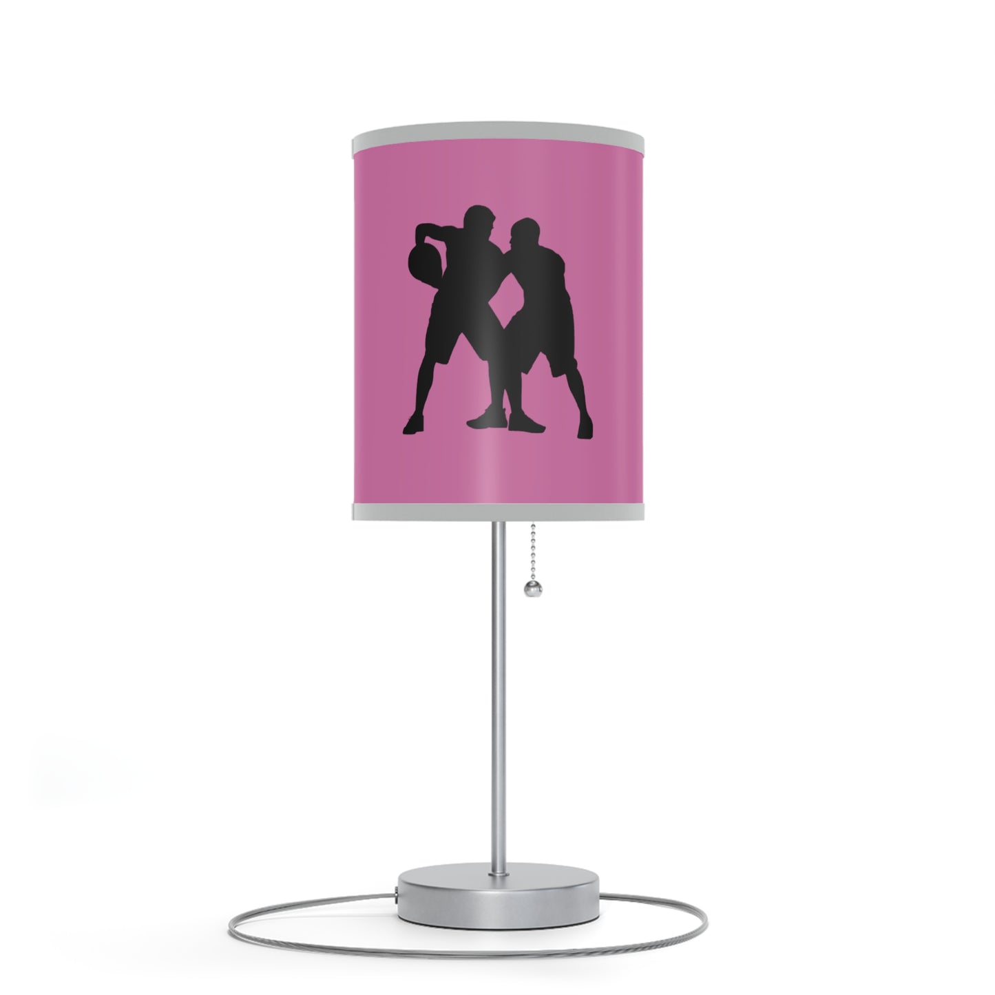 Lamp on a Stand, US|CA plug: Basketball Lite Pink