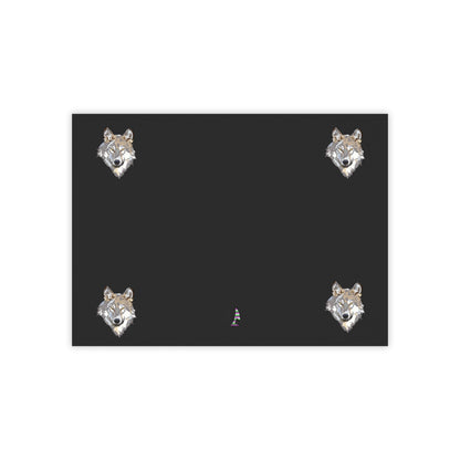 Post-it® Note Pads: Wolves Black