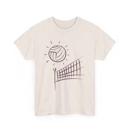 Heavy Cotton Tee: Volleyball #1