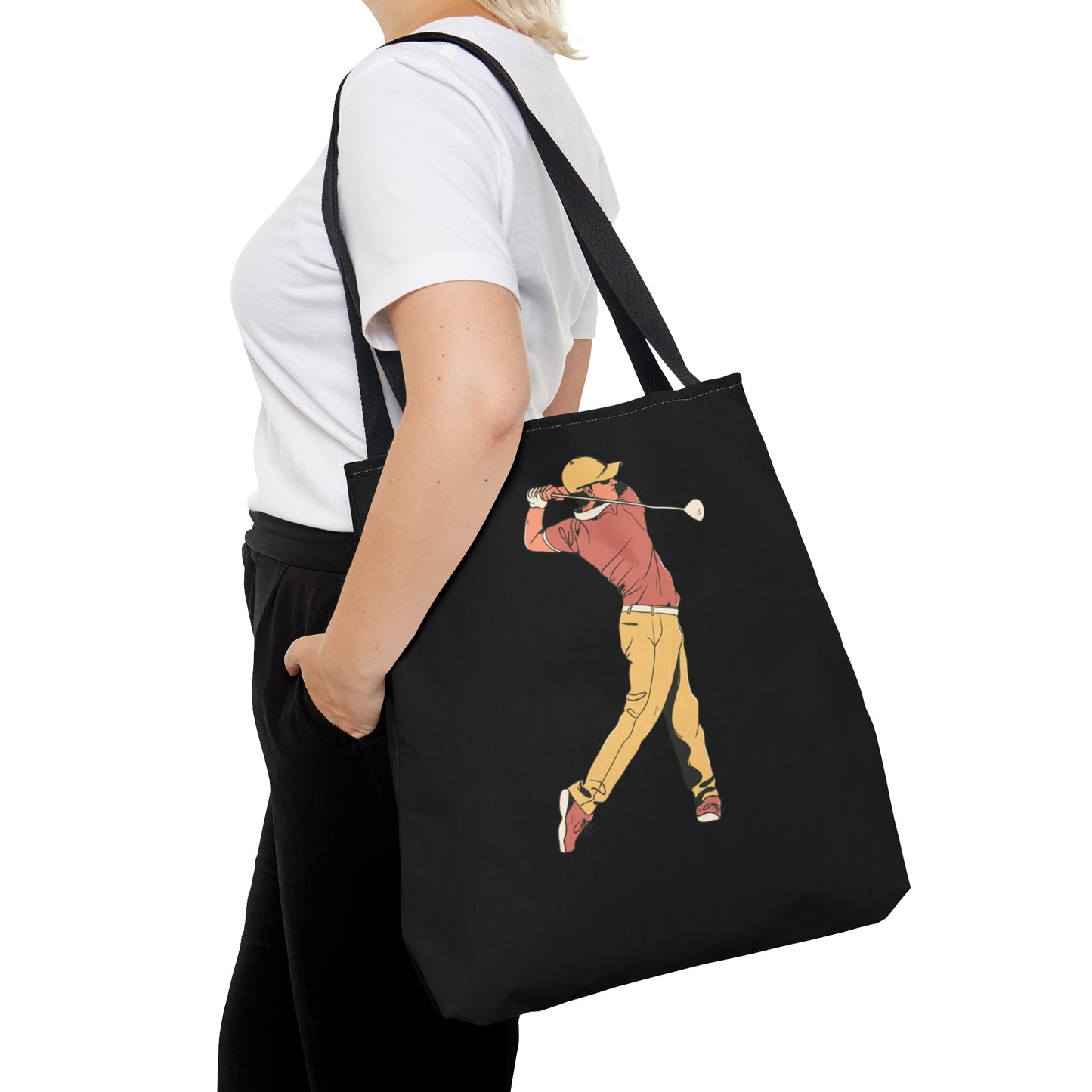 Tote Bag: Golf Black